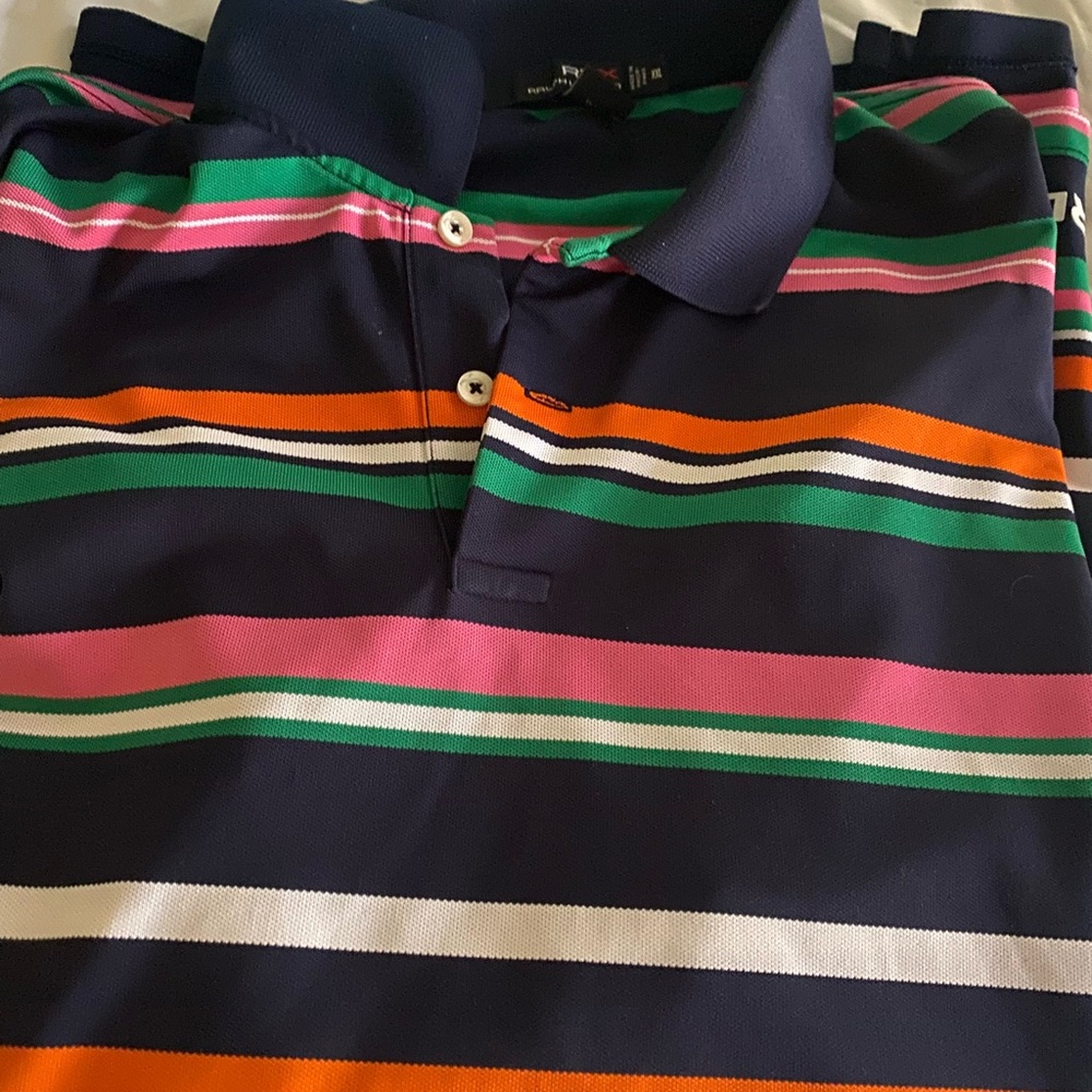 Colorful Striped Polo Shirt